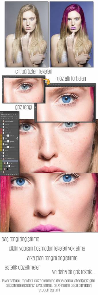 Retouch - İleri Seviye Photoshop Kursu