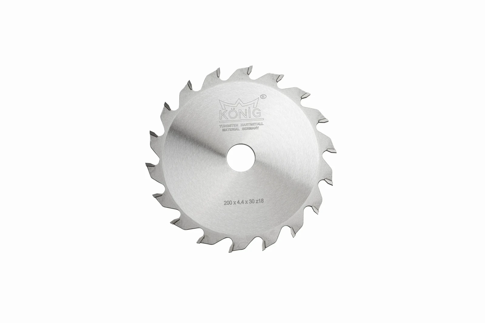 Photograph of a metal industrial product taken against a white background